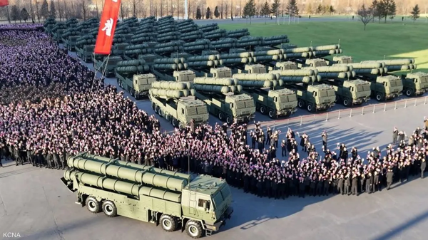 Kim Jong Un unveils new rocket launcher in North Korea